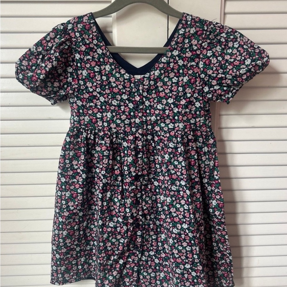 Janie and Jack Multicolor Floral Dress